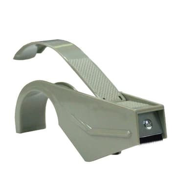Achem® SL125 1" Hand Held Tape Dispenser with 3" Core, Gray High-Impact Plastic Frame - 1/Each
