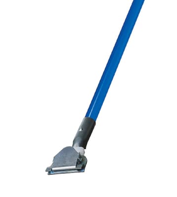 Clip-On Dust Mop Handle, Fiberglass, 60"L, Color-Coded, 1 Each