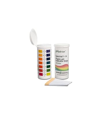 pH Test Strips Hydrion Spectral