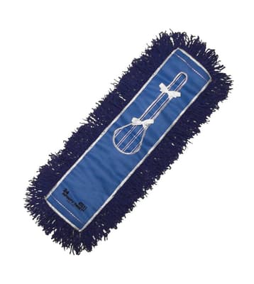 Launderable Cotton Dust Mop Head, Color-Coded, Quick Change, 1 Each