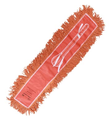 Launderable Cotton Dust Mop Head, Color-Coded, Quick Change, 1 Each