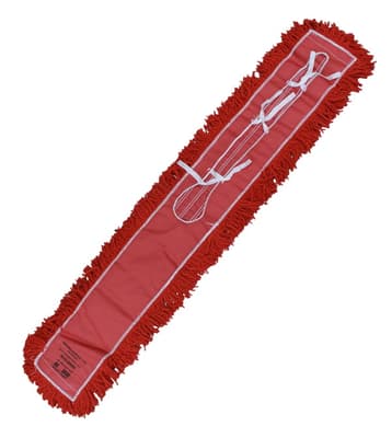 Launderable Cotton Dust Mop Head, Color-Coded, Quick Change, 1 Each