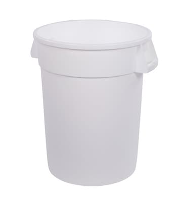 34103202 BRONCO CONTAINER 32 GAL WHITE FOOD GRADE