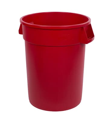 34103205 BRONCO CONTAINER 32 GAL RED FOOD GRADE