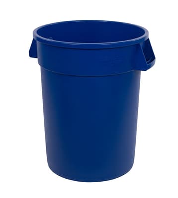 34103214 BRONCO CONTAINER 32 GAL BLUE FOOD GRADE