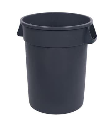34103223 BRONCO CONTAINER 32 GAL GRAY FOOD GRADE