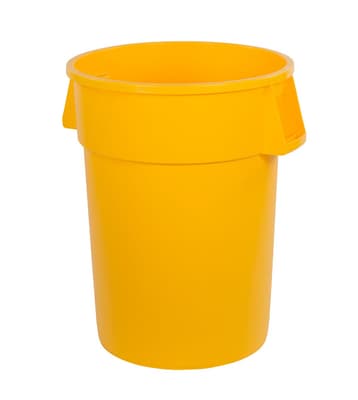 34104404 BRONCO CONTAINER 44 GAL YELLOW FOOD GRADE