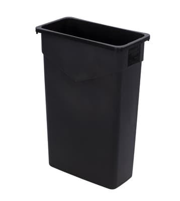 Sparta® TrimLine™ Waste Container, Color-Coded, 23-Gal, 20"L x 11"W x 30"H, Polyethylene, 1 Each