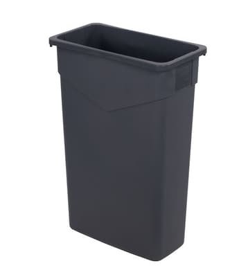 Sparta® TrimLine™ Waste Container, Color-Coded, 23-Gal, 20"L x 11"W x 30"H, Polyethylene, 1 Each