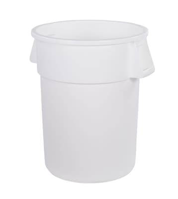 34105502 BRONCO CONTAINER 55 GAL WHITE FOOD GRADE