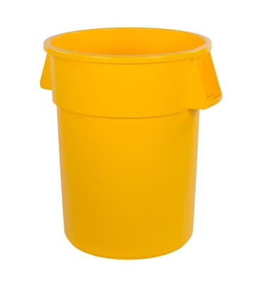 34105504 BRONCO CONTAINER 55 GAL YELLOW FOOD GRADE
