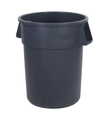 34105523 BRONCO CONTAINER 55 GAL GRAY FOOD GRADE