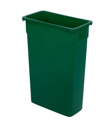 Sparta® TrimLine™ Waste Container, Color-Coded, 23-Gal, 20"L x 11"W x 30"H, Polyethylene, 1 Each