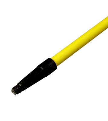 Sparta® Tapered Standard Thread Fiberglass Handle, Color-Coded, 60"L, Nylon Male Tip, 1 Each