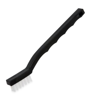 Sparta® Flo-Pac® Utility Toothbrush Style Maintenance Brush, 7.25"L x 0.5"W, Black, Soft Nylon Bristles, Unflagged, Polypropylene, 1 Each