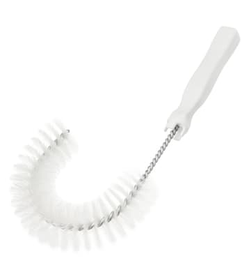 Sparta® CIP Hook Brush, 11.5"L x 2.25" Dia, Color-Coded, Medium Polyester Bristles, 1 Each