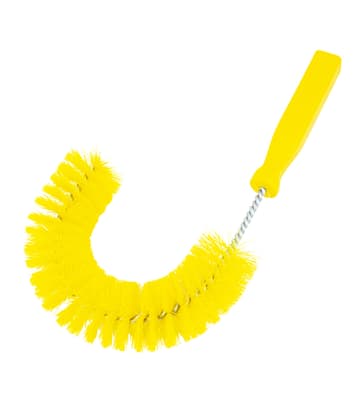 Sparta® CIP Hook Brush, 11.5"L x 2.25" Dia, Color-Coded, Medium Polyester Bristles, 1 Each