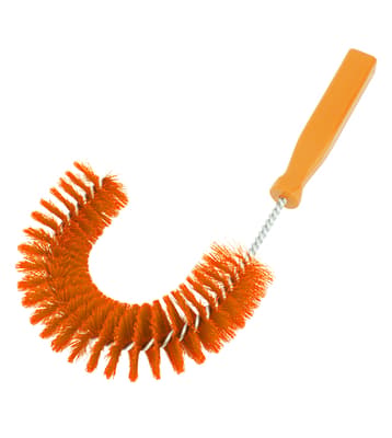 Sparta® CIP Hook Brush, 11.5"L x 2.25" Dia, Color-Coded, Medium Polyester Bristles, 1 Each