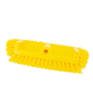 Sparta® Dual Surface Floor Scrub Brush, 11.75"L x 6.25"W, Color-Coded, Medium-Stiff Polyester Bristles, 1 Each