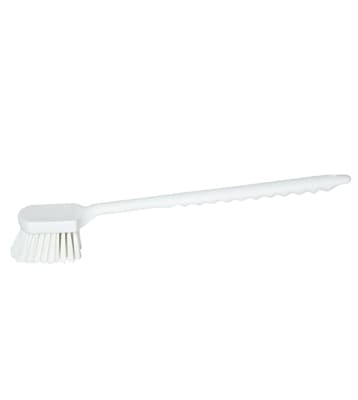 Sparta® Long Handle Floater Scrub Brush, 20"L x 3"W, Color-Coded, Stiff Polyester Bristles