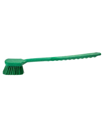 Sparta® Long Handle Floater Scrub Brush, 20"L x 3"W, Color-Coded, Stiff Polyester Bristles