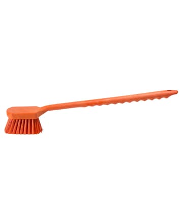 Sparta® Long Handle Floater Scrub Brush, 20"L x 3"W, Color-Coded, Stiff Polyester Bristles