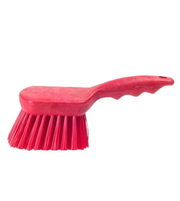Sparta® Short Handle Floater Scrub Brush, 8"L x 3"W, Color-Coded, Polyester Bristles