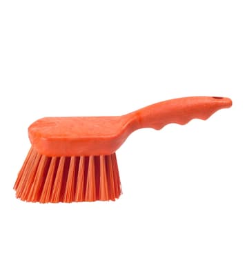 Sparta® Short Handle Floater Scrub Brush, 8"L x 3"W, Color-Coded, Polyester Bristles