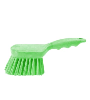 Sparta® Short Handle Floater Scrub Brush, 8"L x 3"W, Color-Coded, Polyester Bristles