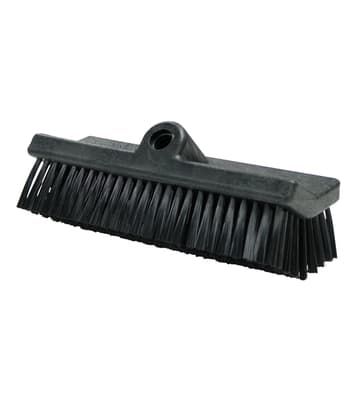 Sparta® Hi-Lo™ Floor Scrub Brush, 10"L x 5"W, Color-Coded, Stiff Polypropylene Bristles, 1 Each