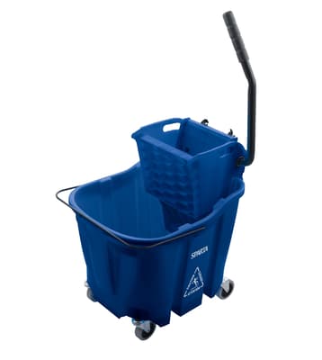 Sparta® OmniFit™ Side Press Mop Bucket & Wringer Combo, Color-Coded, 35-qt, 1 Each