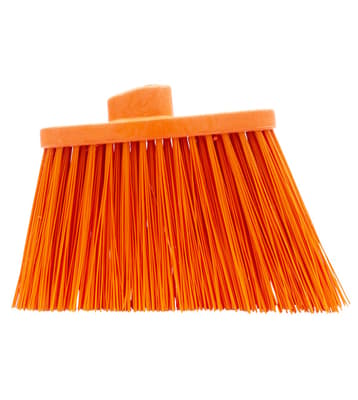 Sparta® Duo-Sweep® Replacement Angle Broom Heads, Color-Coded, 8" OAL, 1 Each