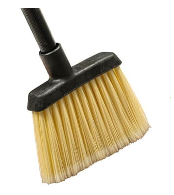 Sparta® Duo-Sweep® Angle Broom Head, Natural, 9"W x 8"L, 6" Trim, 1 Each
