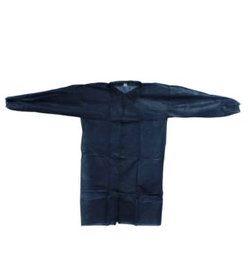 SaniWear™ Disposable Lab Coat with Elastic Cuffs, Hook & Loop Closure, Color-Coded, Polypropylene, 30/Case