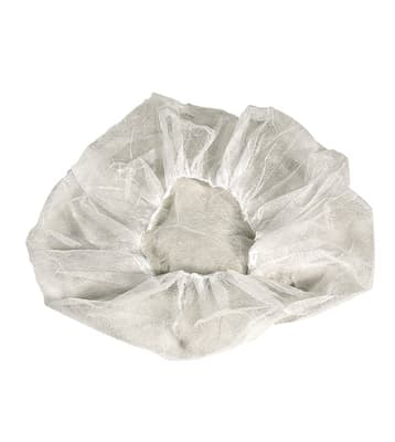 Polypropylene Hand Sewn Bouffant Caps, Color-Coded, 100/Bag, 10 Bags/Case