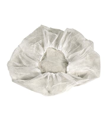 Polypropylene Hand Sewn Bouffant Caps, Color-Coded, 100/Bag, 10 Bags/Case