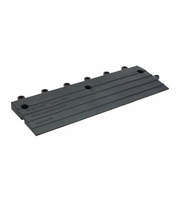 560 ErgoDeck Heavy-Duty Open Interlocking Flooring Tiles, Ramp, 6" x 18", 1 Each