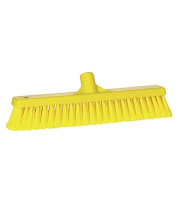 Vikan® Soft/Split Bristled Floor Broom Head, Color-Coded, 1 Each