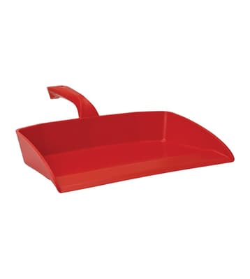Vikan® Hygienic Dustpan, Color-Coded, Polypropylene, 13"L x 11.6"W x 3.9"H, 1 Each