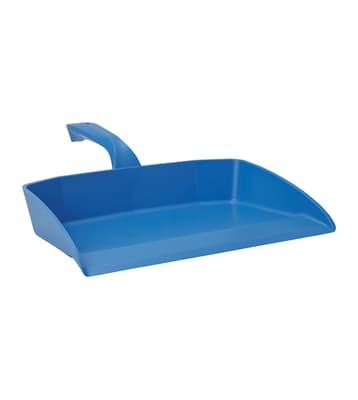 Vikan® Hygienic Dustpan, Color-Coded, Polypropylene, 13"L x 11.6"W x 3.9"H, 1 Each