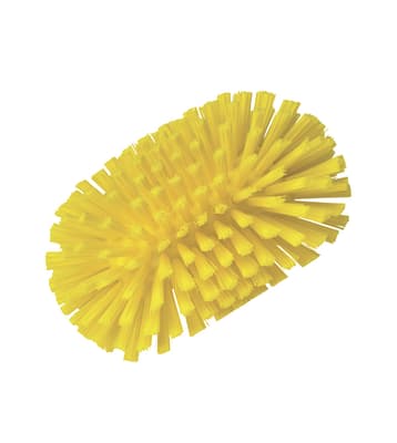 Vikan® Tank Brush, Color-Coded, 5.1"W x 8.1"L, Stiff Polyester Bristles, Polypropylene Block, 1 Each