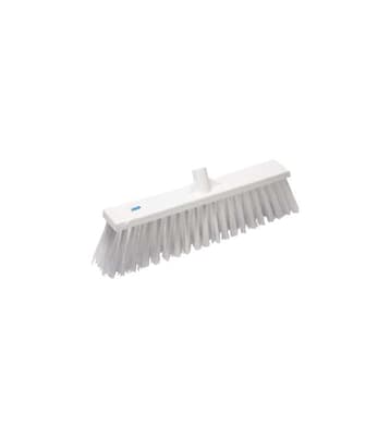 Vikan® Stiff Floor Broom Head, Color-Coded, 3.5"W, 20.9" OAL, 4.1" Trim, 1 Each