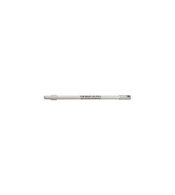 Vikan® Euro Thread Drain Handle, White, 24"L, 1 Each