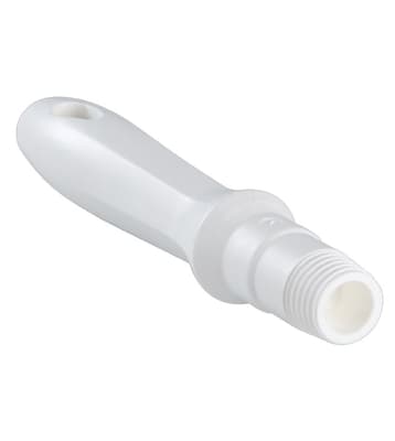 Vikan® Euro-Thread Polypropylene Handle, 6" OAL, Color-Coded, Polypropylene Male Tip, 1 Each