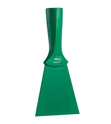 Vikan® Scraper with Threaded Handle, Nylon, Color-Coded, 3.9"W x 8.1" OAL, 1 Each