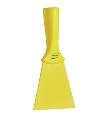 Vikan® Scraper with Threaded Handle, Nylon, Color-Coded, 3.9"W x 8.1" OAL, 1 Each