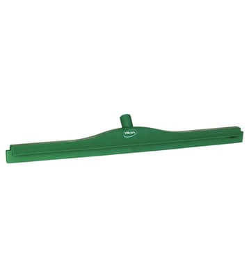 Vikan® Double Blade Ultra Hygiene Squeegee, Color-Coded, Rubber Blade, 1 Each