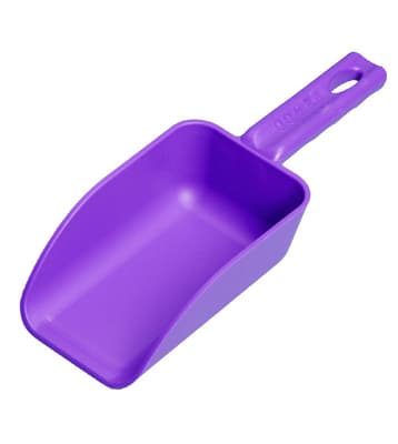 Vikan® Flat Hand Scoop, Polypropylene, Color-Coded, 1 Each