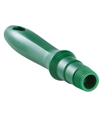 Vikan® Euro-Thread Polypropylene Handle, 6" OAL, Color-Coded, Polypropylene Male Tip, 1 Each