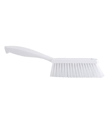 Vikan® Edge Bench Brush, Color-Coded, 1.4"W x 13"L, Polyester Bristles, Polypropylene Block, 1 Each